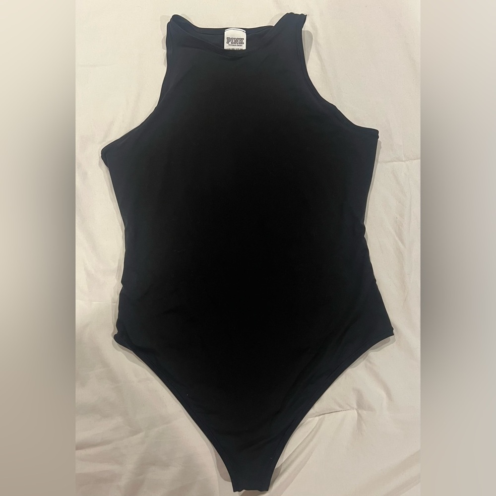 Victoria secret -Pink HIGH-NECK BODYSUIT
